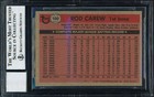 Rod Carew Signed 1981 Topps Card 100 California Angels Auto 10 Beckett