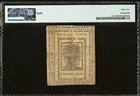 1776 Delaware American Revolution Rare Colonial Currency Bank Note De-73  Pmg 35