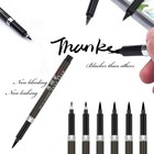 Calligraphy Pens Set Beginners Hand Lettering Brush Drawing Black Ink 6 Pcs