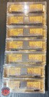 Micro-trains N Scale 02544442 Slc San Luis Ex-railbox 50  Box Car Set Of 7