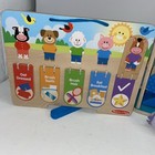 Melissa   Doug  Daily Routines Wooden Chart Toy   Ocean Slide