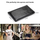 Server Book For Waitress  Leather Waiter Organizer With Zipper Pocket  Restauran