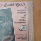 1980 s Braid Craft Complete Vintage Tool Kit Shirley Botsford No Sew Never Opene