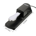 2pcs Sustain Foot Pedal Universal Piano-style Pedal With Polarity Switch Design