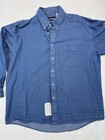 Bulwark Flame Resistant Shirt Mens Xlrg Blue Denim Button Down 3 Avail  Arc 7 7