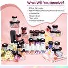 32 Color Dip Nail Powder Starter Kit 36 Bottle Blue Cheese 32dip-kit-01 