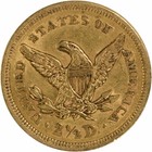 1854  2 50 Gold Liberty Head Au Uncertified  307