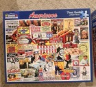 Lot White Mountain 1000 Piece Puzzles   1990   s americana
