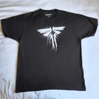 The Last Of Us Firefly Symbol Video Game Black Xl Double-sided Graphic T-shirt