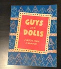 Guys And Dolls 1952 Vintage Program And Stagebill Shubert Theatre Chicago Il 