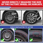 16  Wheel Covers Full Rim Snap On Hubcaps For 2013-2019 Nissan Sentra Set Of 4