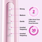Travel Usb Rechargeable Electric Toothbrushes Smart Timer 4 Brush Heads 5 Modes