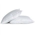Unikome 75  Down Filling White Goose Down Bed Pillow Set Of 2 King Standard Size