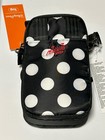 2024 Disney Parks Minnie Mouse Polka Dot Xoxo Crossbody Lug Bag Nwt