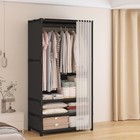 Wardrobe Storage Cabinet Multi Layer Large Closet Organizer Japanese Style