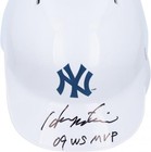 Hideki Matsui Yankees Signed Rawlings Chrome Mini Batting Helmet W ws Mvp Insc
