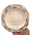 Vtg  Royal China  usa  Pink Gold Krest Tea Cup   Saucer  Soft Square  Gold Gilt