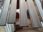 Lot 12 Pieces Dollhouse Miniatures Trim Molding Baseboard With 1 4 Round 2nd s