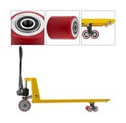 Pallet Jack truck Load Wheels Set  2 Pcs  3  X 3 75  With Bearings Id 20mm Po   