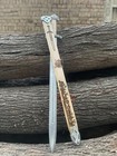 Hand Forged Damascus Steel Sword Sharp Blade Medieval Sword With Scabbard
