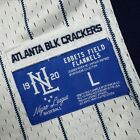 Nwt Ebbetts Field Flannels Atlanta Black Crackers Jersey Large  44 Aaron Braves