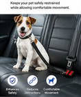 Dog Car Seat Belt Adjustable Pet Safety Leash Nylon Car Harness Clip Travel