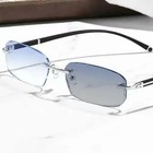 Photochromic Myopia Glasses Unisex Nearsighted Eyeglasses Anti Blue Light 0-4 0