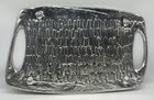 Don Drumm Vtg Mcm Handmade Rectangular Serving Tray Cast Aluminum