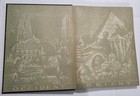Rand Mcnally World Atlas Premier Edition 1938 Green   Gilt Cover Color Maps Usa