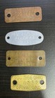  4  Vintage Ohio  Dog Tax License Tags 1946 51 56 66  Crawford shelby allen