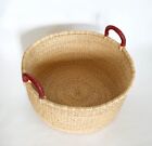 Hamper Basket  Floor Basket   Bolga Basket  Handmade Baskets