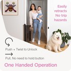 Retractable Baby Gate Perma Child Safety 33  Tall X 55    Wide  Mesh  For Stair   