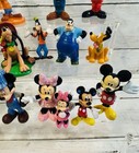 Vintage Disney Pvc Figure Lot Mickey Minnie Donald Goofy