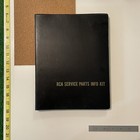 Vtg 50   s Rca Victor Service Parts Info Kit 1958 Oem Binder Kept - Staff Original