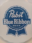 Vintage Pabst Blue Ribbon Logo Bottle Cap Tin Sign Metal 16   Garage - Bar