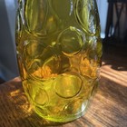 Vintage Dps    circles    Pattern Glass Vase Mcm Collectible