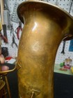 Conn Straight Neck C Melody Sax Fresh Professional Set Up Raw Brass Great Sound