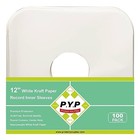 12  Vinyl-record Inner Sleeves - 100ct - Made From 100ct Record Inner Sleeves
