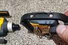 Vintage Time Atac Mtb Pedals Yellow Gray Gravel Touring Clipless Excellent Nos