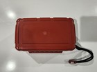 Deadwood Cigar Co  Caddy By Drew Estate Leather Rose Case W  Foam Insert Red