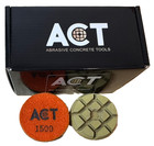 3  1500 Grit Resin Diamond Polishing Pads     Concrete  set-9 