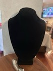 8 Pcs Set Black Velvet Wood Necklace Display  Stand Lot