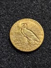      1926 Indian Head Quarter-eagle Us Gold  2 50 Coin Unc Details Reverse Scratch