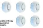 5-pk Delicate Facial Brush Head Replacements Mia Aria Smart Fits All Clarisonic
