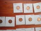      Bu Red Lincoln Penny  Wheat Cent  1909 To 1974  Collection Sale You Choose  