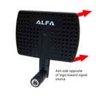 Alfa 7 Dbi Directional Panel Antenna For Use W Awus036h Awus036nh   More