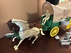 Vintage Official Wagon Train With Accessories 1950s Western Toy