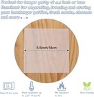 300 Pcs 5 5x5 5 Inch Square Hamburger Patty Paper Sheets For Separating Burger