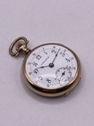 Antique Vintage Pocket Watch 20-year Case Gf Gold Filled Wi  Diamond  Runs  Wow 