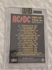 Ac dc Official Madison  Wisconsin Gas Collectible Trading Card - New  